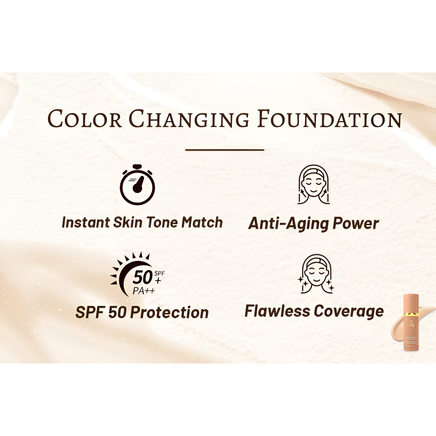 4-in-1 Color Changing Foundation